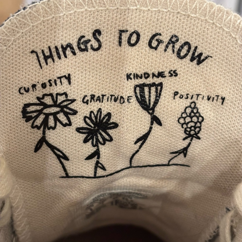 Converse CTAS Lift Hi Platform Embroidered Floral Women's Sz 9 - Picture 10 of 12